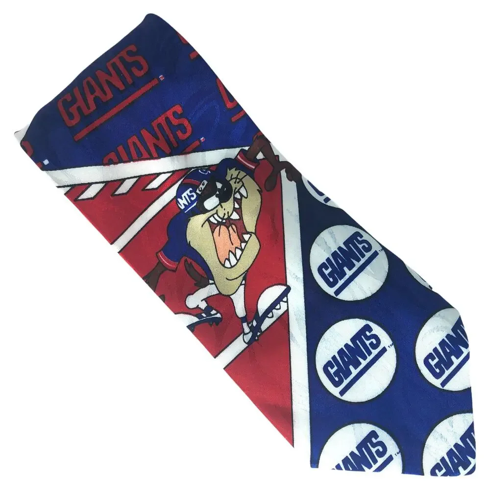 Looney Tunes New York Giants Tie